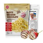 Sephra Belgian Couverture Fountain Ready Chocolate Callets - White 250g