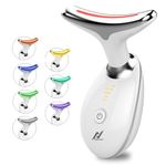 Nexlev Skin Lift Device | 7 Color LED | Face & Neck Skin Lifting| 3 Massage Modes| Face Sculpting Tool |Micro-currents to reduce Wrinkles| Hot Compress | Rechargeable| Type-C| 180 Min Use| Glow+ LE-04