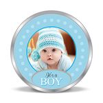 Precious Moments BIS Hallmarked Personalised New-Born Baby Boy 10gm 999 Pure Silver Coin by ACPL