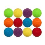 Multi Color Lacrosse Balls - 12 Balls