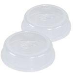 Nordic Ware 10" Splatter Covers, 2 Pack, Clear