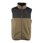 Browning Men's Standard Maverick, Performance Color Blocked Softshell Vest, Beech, Large