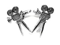 Retro Video Camera Cufflinks