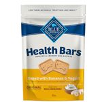 Blue Buffalo Health Bars Natural Crunchy Dog Treats Biscuits, Banana & Yogurt 16-oz Bag