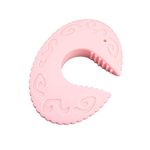 LIVYU LIFE Door Pinch Guard for Kids (2 Pcs ) Durable Silicone Withstand Multiple Impacts Baby Door Stopper Prevents Finger Pinch Injuries, Prevent Child or Pet from Getting Locked in Room (Pink Solid)