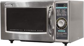 Sharp R-21LCFS Medium-Duty Commercial Microwave (Stainless Steel, Dial Timer, 1000-Watts, 120-Volts)