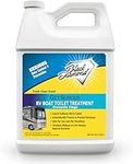 GET SERIOUS RV, Boat, Camper Chemical Toilet Holding Tank Treatment and Deodorizer. Works Faster Than Tablets or Packs in Grey and Black Water. Concentrated with Stress Relief Fragrance (1-Gallon)