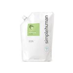 simplehuman Cucumber Moisturizing Liquid Hand Soap Refill Pouch, Green, 34 fl. oz.