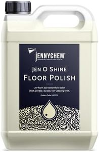 Jen O Shine Floor Polish – Concentrated High-Gloss Floor Restorer (5L) | Non-Yellowing, Low-Foam Formula for Spray & Mop Application | Buffs Dull Floors to Shine