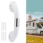 RVZONE RV Grab Handle, RV Step Handrail RV Entry Door Handle Camper Door Handle Replacement for Motorhome, Boats, 5th Wheel Trailer, Truck, Van, Golf Cart, Barn, Garage