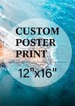 jenesaisquoi Upload Your Photo Image Custom Personalized Photo to Poster Printing Home Decor Wall Art Prints (Unframed, 12" X 16")