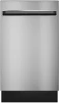 Haier 18 in. Top Control Built-In Dishwasher in Stainless Steel with 3-Cycles