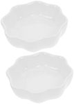 2pcs Wear- Feeders Ceramic Chinchilla Bowls - Household Feeding Bowls for Small Pets, Durable and Washable Pet Feeding Accessory