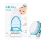 FridaBaby DermaFrida the FlakeFixer Cradle Cap Treatment System | 3-Step Cradle Cap Kit, Soothes Baby's Scalp, Prevents Dryness and Flakes | Sponge, Brush, and Comb + Storage Stand