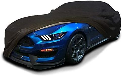 CarsCover Custom Fit 2015-2022 Ford Mustang Shelby GT350 GT Fastback Bullitt Car Cover Ultrashield Black Covers