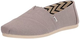 TOMS Women's Alpargata Heritage Canvas Loafer Flat, Morning Dove, 6 UK