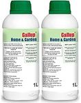 Pack of 2-1 Litre Gallup Home & Garden Weed Killer - Glyphosate Commercial Industrial Strength Concentrated Herbicide Weed Killer for Effective Annual & Perennial Grass & Broad Leaved Weeds