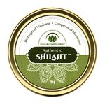 Lotus Blooming Herbs Authentic Shilajit - Genuine Himalayan Shilajit in its Natural, Pure and Most Potent Resin Form (10 Grams 1-2 Month Supply) by Yoga Nutrition