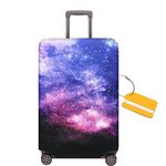 OrgaWise Travel Luggage Cover Elastic Suitcase Trolley Protector Cover for 22-32 Inch Luggage (Send one Luggage tag Free), XL(29-32 Inch)