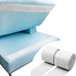 ECOHomes Heavy Duty Strips for Couch Cushions 4 Inch x 20 FT Keep Sofa Cushions from Sliding - Adhesive Hook and Loop Tape Roll to Prevent Sliding Couch Cushion, Outdoor Non Slip Furniture Grip White