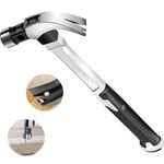 Serplex® Claw Hammer Fit for Woodworking, Automatic Nail Suction Hammer Multifunction Non-Slip Shockproof Steel Hammer Hand Tool