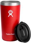 HYDRO FLASK - All Around Tumbler 355 ml (12 oz) with Closable Spill Proof Press-in Lid - Stainless Steel Double Wall Vacuum Insulated Travel Mug - Hot and Cold Drinks - BPA-Free Cup - Goji