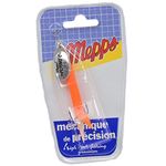 Mepps Aglia Flying C 10g, 15g, 25g**Yellow, Orange, Black, Red Salmon Lure (15 gram Flourescent Orange w/ Silver Blade)