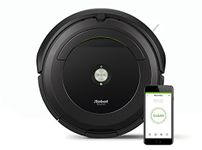 iRobot Roomba 696 Robot Vacuum Cleaner Black 15064, Plastic