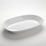 American Metalcraft MLRS21 Oblong Melamine Bowl, 21" Length, 14" Width, 2-7/8" Height