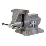 Wilton - 855M, Mechanics Pro 5-1/2" Jaw Width, Round Channel Vise with Swivel Base
