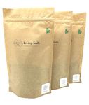 Organic Fertiliser Bundle for Living Soil: Grow, Bloom & Bloom2 - Dry Amendment Nutrients by Living Soils (3 x 400ML)