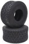 20x8-8 Lawn Mower Tires, Lawn & Garden Tractor Turf Tires, 4 PLY Tubeless, 1000lbs Capacity, Set of 2