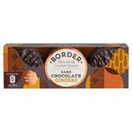 Border Biscuits The Legendary Dark Chocolate Ginger 175 G (Pack of 6)