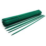 18" Green Wood Plant Stake, Floral Picks, Wooden Sign Posting Garden Sticks (100 Pcs) by Royal Imports