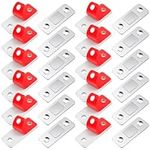 12 Pack Magnetic Door Catch, Ultra Thin Cabinet Door Magnets Self Adhesive Cupboard Catches Magnetic Strip Magnet Catch for Wardrobe Closet Cupboard Door Closing