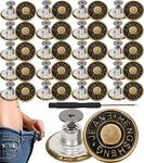 (20pcs 17mm) jeans buttons jeans buttons metal replacement jean button replacement metal buttons 20kou