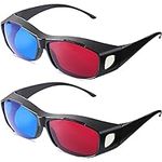 BBTO 2 Pieces 3D Movie Game Glasses