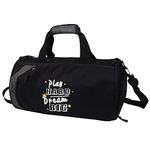 kilofly Play Hard Dream Big Girls Boys Sports Gym Duffel Bag Travel Carry On