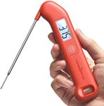 ThermoMaven Meat Thermometer Digital - 1s Instant Read, ±0.3℃ Precise NIST Certified, Food Cooking Thermometer, IP65 Waterproof Magnetic Store, Large Bright Display for Home Kitchen BBQ Grill Oven