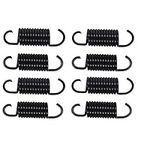 Yoogu 2-1/2 inch (Pack of 8) Furniture Replacement Extension Tension Springs for Recliner Sofa Trundle Bed Black [12 Turn]