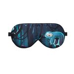 Alaska Bear Mulberry Silk Sleep Mask Luxury Cool and Lustrous Eye Cover for Sleeping Unisex (Sloth)