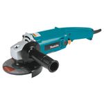 Makita 5" Angle Grinder with Trigger Switch AC/DC, 10-Amp Motor for High Production, Lightweight Design for Reduced Operator Fatigue