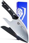 DALSTRONG Guardian Chef Knife - 8 inch - Gladiator Series Elite - Ergonomic Design - Black G10 Handle - Razor Sharp - Forged High Carbon German Steel - Full Tang Kitchen Knife - w/Sheath
