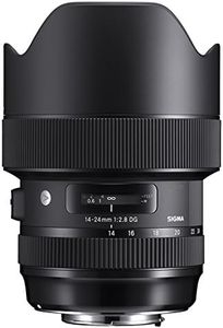 Sigma 4212955 14-24mm f/2.8 DG HSM Art Lens for Nikon, Black