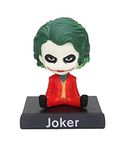 Awestuffs Joker Serious Bobblehead Action Figure for Car Dashboard, Office Desk & Study Table (Pack of 1) (Joker Serious)