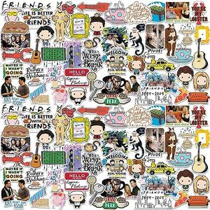 Friends Vinyl Large Deluxe Stickers Variety Pack - Laptop, Water Bottle, Scrapbooking, Tablet, Skateboard, Indoor/Outdoor - Set of 100