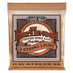 Ernie Ball Earthwood 12-String Light Phosphor Bronze Acoustic Guitar Strings - 9-46 Gauge