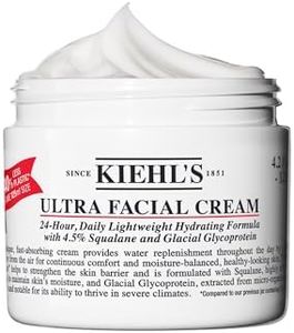 Kiehl's Ultra Facial Cream, with 4.5% Squalane to Strengthen Skin's Moisture Barrier, Skin Feels Softer and Smoother, Long-Lasting Hydration, Easy and Fast-Absorbing, All Skin Types - 4.2 fl oz