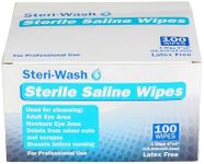 Steri-Wash® Aftercare Piercing Wipes 100 Count