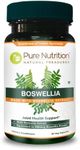 Pure Nutrition Boswellia Serrata Extract 600mg with 65% Boswellic Acids. (Equivalent to 9000mg Boswellia Powder) Non GMO | 60 Veg Caps.